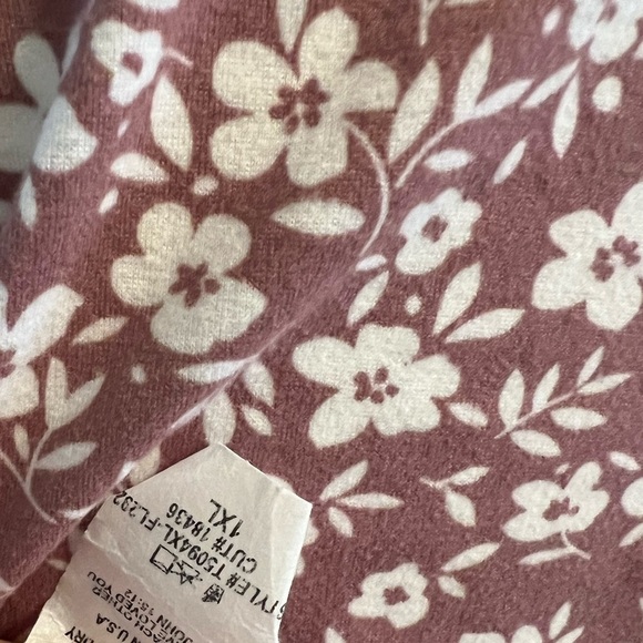 Chicsoul.com mauve floral midi dress - Picture 3 of 4